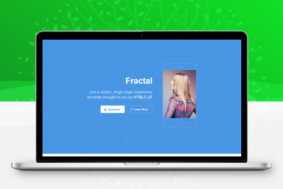 Fractal-国外精品自适应（电脑/平板/手机）模板 HTML5+CSS3