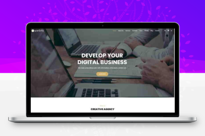 HTML5多功能数字机构网站模板