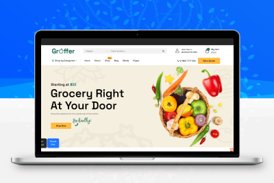 Groffer v1.4.1 – 有机食品商店主题