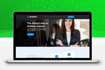 HTML5现代咨询服务行业企业官网网站模板