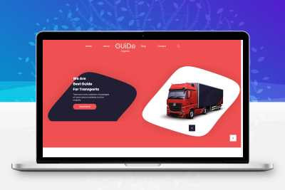 HTML5现代物流运输服务网站模板