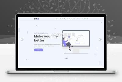 数字产品设计服务公司网站模板