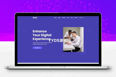 中小型数字产品服务公司网站模板