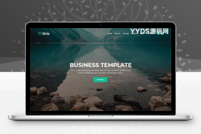 商业营销推广公司网站模板