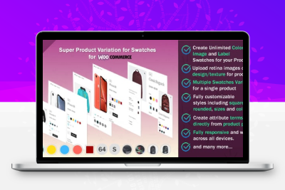 WooCommerce 超级产品变体色板 v2.4