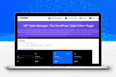 WordPress表格插件–WP Table Manager v4.1.4 破解版下载