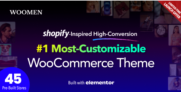 WOMEN v1.0.3 – 多用途 WooCommerce 主题