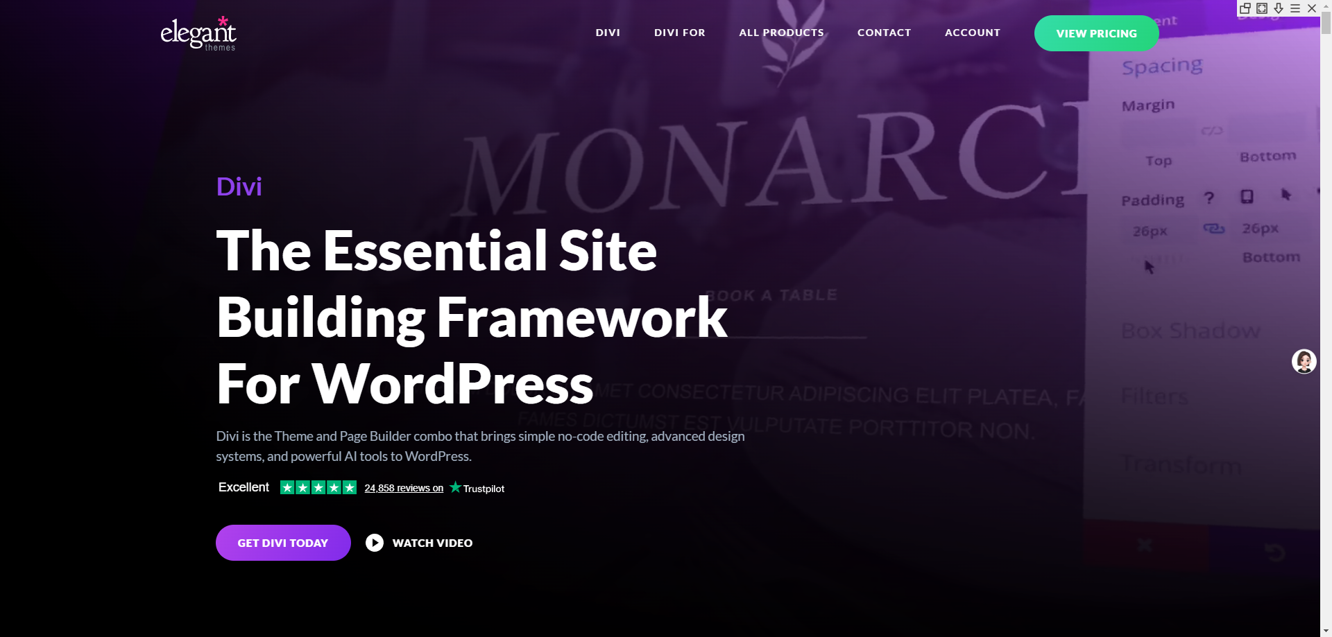 Divi Builder v4.27.5 – 拖放式页面构建器 WordPress 插件