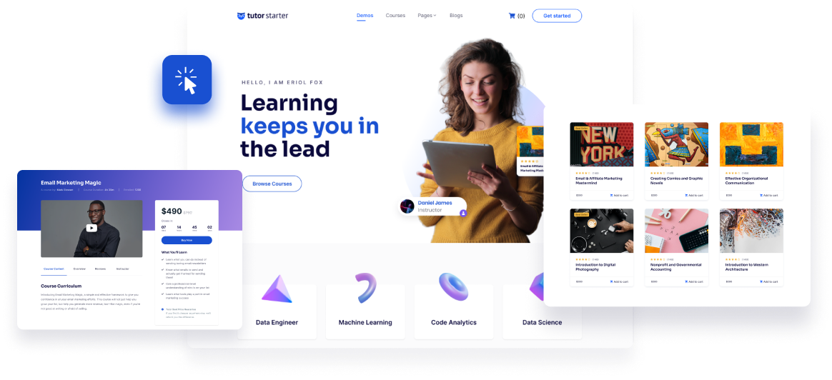 WordPress课程插件 Tutor LMS Pro v3.9.3 破解版下载