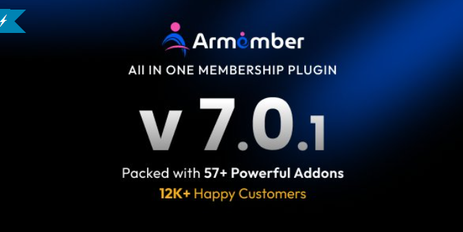 ARMember v7.0.1 – WordPress 会员插件
