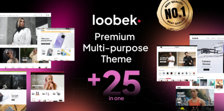 Loobek v1.5.1 – Elementor 多用途 WooCommerce 主题