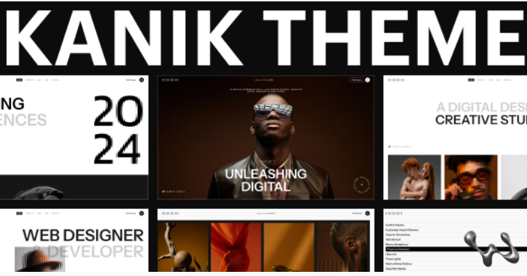 Kanik v1.0.1 – 极简数字代理 WordPress 主题