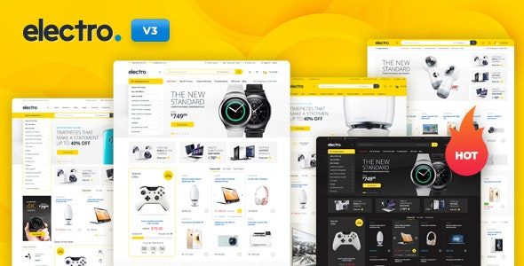 Electro v3.6.5 – 电子产品商店 WooCommerce 主题