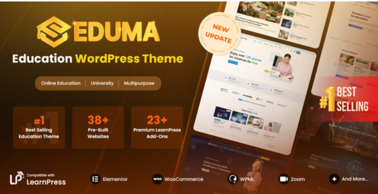 Eduma v5.8.1 – 教育类 WordPress 主题