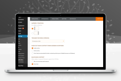 Superfly v5.0.31 – 响应式 WordPress 菜单插件