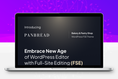 Panbread v1.0 – 新鲜烘焙糕点 Gutenverse FSE WordPress 主题