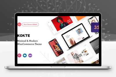 Konte v2.4.9 – 简约现代的 WooCommerce 主题