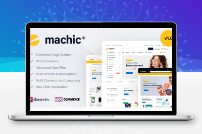 Machic v1.5.9 – 电子产品商店 WooCommerce 主题