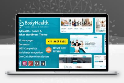 BodyHealth v1.2 – 健身与锻炼 WordPress 主题