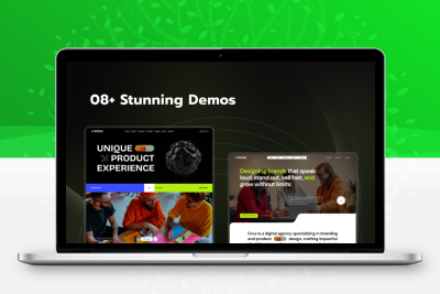 Cruv v1.0.0 – 创意机构及作品集 WordPress 主题