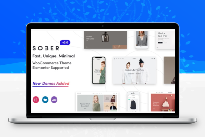 Sober v3.5.12 – WooCommerce WordPress 主题