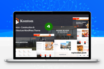 Konton v1.0.4 – 建筑与设计 WordPress 主题
