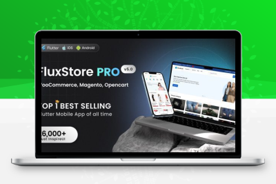 Fluxstore Pro 6.0 – 基于 Flutter 的 Magento、Opencart 和 WooCommerce 完整电子商务应用