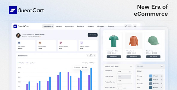 FluentCart Pro – 电子商务新时代 1.3.17
