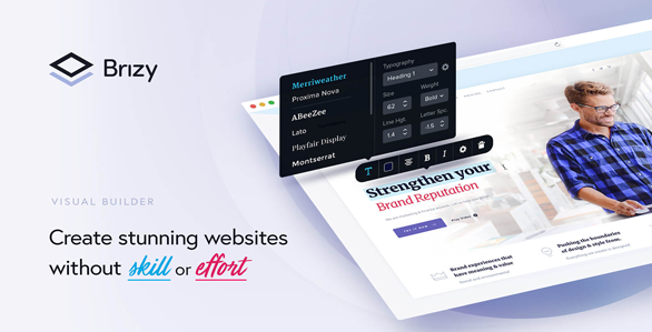 Brizy Pro v2.8.7 – WordPress 建站插件