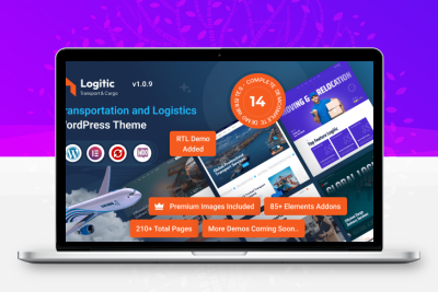 Logitic 1.2.3 – 运输与物流 WordPress 主题