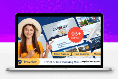 Travelor v1.0.3 – 旅行与旅游预订 WordPress 主题