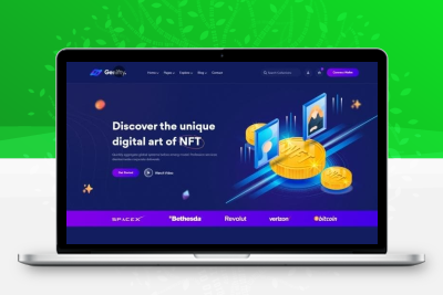 数字艺术设计服务公司网站模板