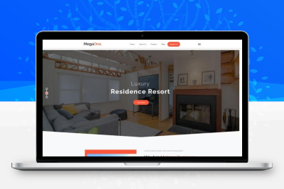 地产代理服务公司HTML5网站模板
