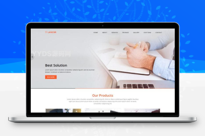 公司官网展示网站模板