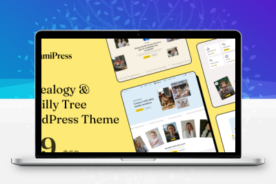 FamiPress v1.1.9 – 家谱和家族树 WordPress 主题