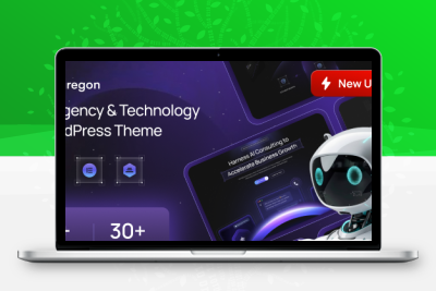 Auregon v1.0.1 – AI 机构与技术 WordPress 主题