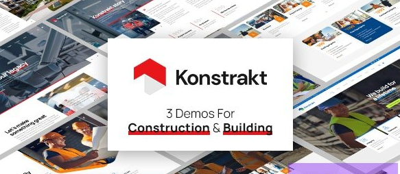 Konstrakt v1.2.5 – 建筑行业 WordPress 主题