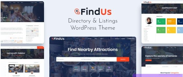 Findus v1.1.66 – WordPress目录列表主题