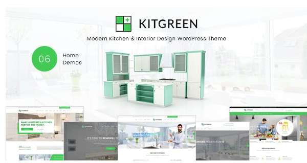 KitGreen v3.1.8 – 现代厨房和室内设计
