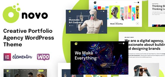 Onovo v1.6.1 – 创意作品集机构 WordPress 主题