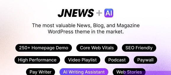 JNews v12.0.5 – WordPress 报纸杂志博客 AMP 主题