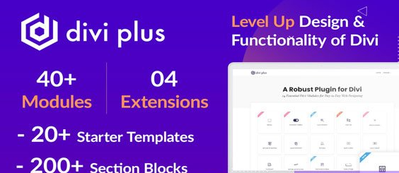 Divi Plus v1.20.1 – 50 多个强大的 Divi 主题模块