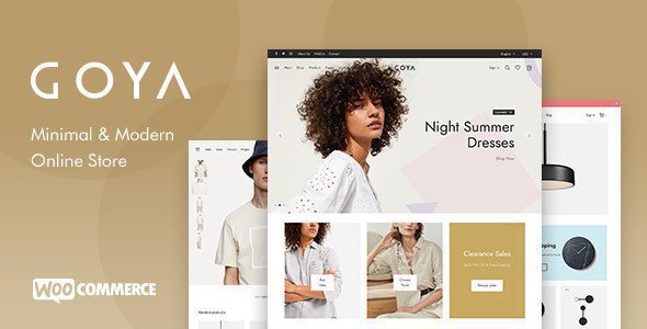 Goya 1.0.9.7 – 现代 WooCommerce 主题