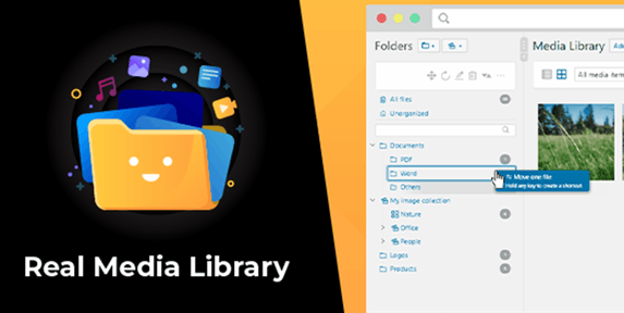 WordPress Real Media Library v4.22.75 – WordPress 媒体管理文件夹和文件管理器