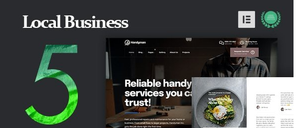 本地商家 v5.0 – 小型企业 WordPress 主题