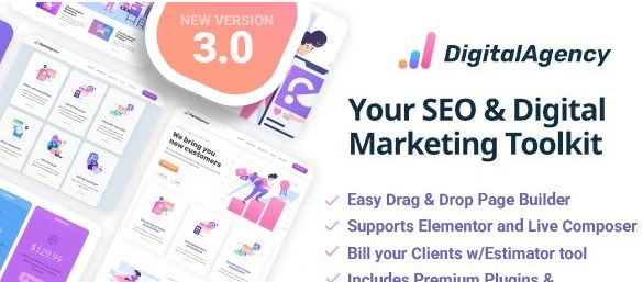 SEO WP v3.12.2 – 在线营销、SEO、社交媒体代理机构
