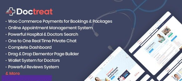 Doctreat v1.6.9 – 医生名录 WordPress 主题