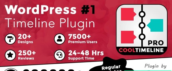 Cool Timeline Pro v6.1.2 – WordPress 时间轴插件