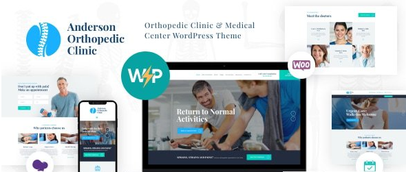 Anderson v1.4.5 – 骨科诊所 WordPress 主题