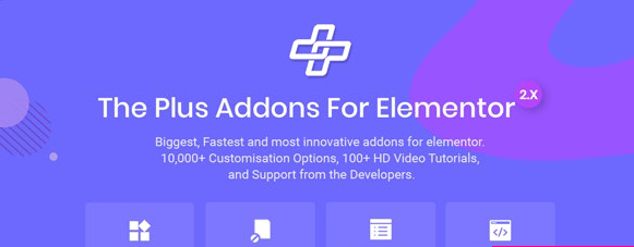 The Plus v6.4.13 – Elementor 页面构建器 WordPress 插件